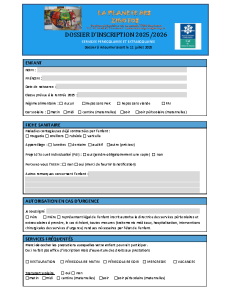 DOSSIER INSCRIPTION 2025-2026
